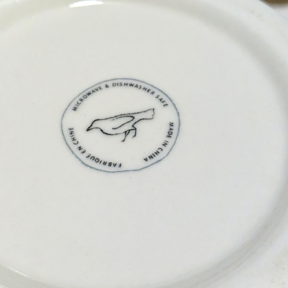 Anthropology monogram coffee cup/ Letter "N" - Picture 3 of 4